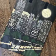Trader Joe's Reusable Shopping Grocery Gift Tote Bag Nocturne Corn