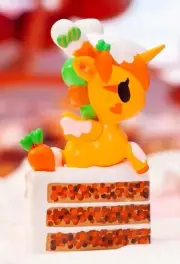 Tokidoki Unicorno Delicious Series 14 Karrots Unicorn Toy Blind Box Carrot Cake