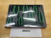 Snap-on Tools USA NEW GREEN 7pc Quick Release Snap Ring Pliers Set SRPCR107G