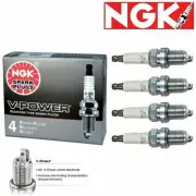 4 x Spark Plugs NGK V-Power for 1991-2002 Saturn SL2 1.9L L4 (for: Porsche)