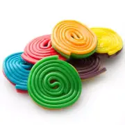 Gummy Colorful Spirals Bulk Gummy Candy Pack/Kosher Sweet Gummy Candy