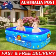Portable Swimming Pool Ground Inflatable Kids Baby Toddler Paddling Wading Pool