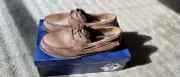 Men's Dockers "Vargas" boat/deck shoes - size 12m (rust)