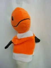 Baby Fish Kids Hand Puppet Small New Orange Soft Plush Stuffed Toy Boy Girl