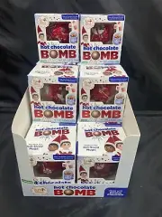 BOX of 12 Elf on the Shelf Hot Chocolate Bomb with mini Marshmallows $1-$2 each