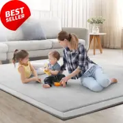 Baby Play Mat, Grey, 3CM Thick, Soft, 150x200CM