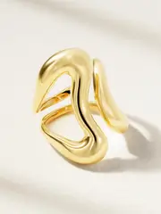 [Fernando Jorge] Fernando Jorge - Bold Stream Open 18-karat Gold Ring - 7 7 Gold