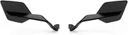 Motorbike Side Mirrors Fit For Ducati DIAVEL V4 Motorcycle Rearview Mirror Aluminum Rotable Small Wing Rearview Mirror Motorbike Convex Lens