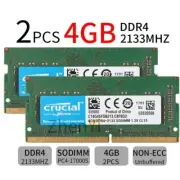 Crucial 8GB 2x 4GB DDR4 2133MHz PC4-17000S sodimm Laptop Memory Notebook RAM BT