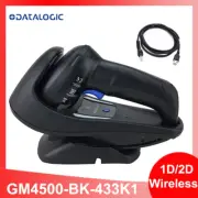 Datalogic Gryphon GM4500-BK-433K1 Wireless Barcode Scanner w/ USB Cable & Cradle