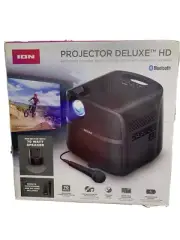 ION Audio Projector Deluxe HD Battery/AC Powered 720p HD LED Bluetooth