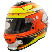 Zamp Helmet H760C30S; RZ-70E Switch Small Full Face Orange/Yellow Snell/FIA