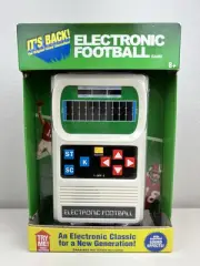 Basic Fun Electronic Football Game Retro Mattel 2016 NEW Sealed W/ BOX DAMAGE