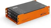Palmer PWT 12 IEC Universal Pedalboard Power Supply with USB, 12 Outputs, Black/Orange