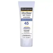 Neutrogena Ultra Sheer DryTouch SPF45 Sunscreen Lotion 3 floz New