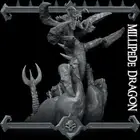 MILLIPEDE DRAGON - Miniature | All Sizes | Dungeons and Dragons | Pathfinder | W