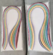 180pcs Quilling Strips Paper 1/8"(3mm) 54cm Paper Quilling Strip 36 Colors set 2