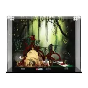 UNIQUEDISPLAY Display Case for LEGO 75330 Dagobah Jedi Training Diorama