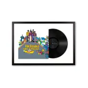 Framed The Beatles - Yellow Submarine - Vinyl Album Art
