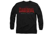 Daredevil Unisex Adult Born Again Logo T-Shirt (Black) - UTTV15029