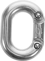Operitacx Secure Fit Chain Link Buckle Quick Connect Release for Metal Link Connectors