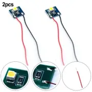 High Quality LED Lights Pre-Wired 20cm 20mA 2pcs For HO/OO For Railway