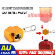 Camping Stove Propane Refill Adapter Gas Burner Gas Filling Butane Cylinder AUS