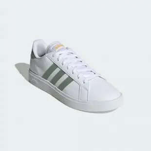 【adidas 愛迪達】ADIDAS GRAND COURT 男女小白鞋 板鞋 KAORACER ID4456