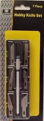 Crafting Hobby Detail Knife Set 7 Pieces