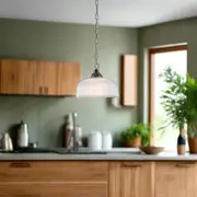 Hailey Sophisticated Elegance, Metal and Glass Pendant Light - Satin Chrome, PL0089