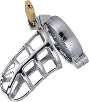 SM Bondage Men's chastity belt chastity device alternative toys sex tools passion men's lower body training sex toys For adult (50mm)