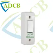 Indoor Door Release Exit Button Plate Access Rocker Switch Surface Flush Mount