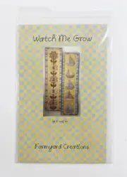 Watch Me Grow Farmyard Creations Wall Hanging Quilt Pattern Flowers Sailboats