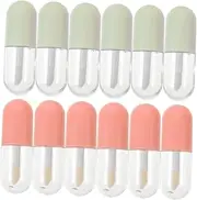 Healeved 20pcs Refillable Lip Gloss Tubes Containers for DIY Lip Care and Tints with Easy to Use Design and Leak Cover