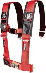 Pro Armor 5 Point Seat Harness For Can-Am Commander 1000 2013-2015 2" Pad Red
