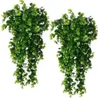 Artificial 5Forks Rattan Eucalyptus Wall Hanging Simulation Greenery Fake...