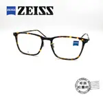 【明美鐘錶眼鏡】ZEISS 蔡司 ZS22705LB 242/玳瑁方形大鏡面鏡框/鈦鋼光學鏡架