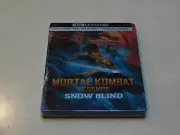 Mortal Kombat Legends Snow Blind Steelbook (4K Ultra HD/Blu-ray) New Sealed