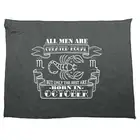 October Scorpio All Men Are Created Equal - Tea Towel cleaning cloth Gift Gifts