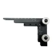 Metal Microscope Mechanical Attachable Stage X-Y Moveable Platform with Scale