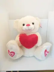 Hug Me Large With Red Heart Bear 22 Long 18 Valentine Stuffed Animal Plush