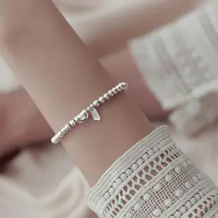 【MoonDy】純銀手鍊 銀珠手鍊 日系手鍊 韓國手鍊 氣質手鍊 手鍊 手環 氣質 個性手鍊 串珠手鍊 閨蜜手鍊