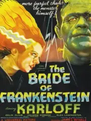 The Bride of Frankenstein Movie - New Metal Sign: Boris Karloff