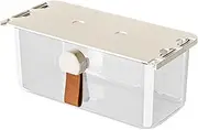 Slide-Out Under Table Drawer - Under Desk Drawer Organiser | Under Desk Storage Drawers | Slide Out Storage Drawer | Clear Adhesive Container Holder, Home Organization For Pen Pencil Stationery Suppli