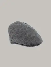 Hawes & Curtis Christy's Brown Wool Balmoral Flat Cap Size: XL