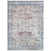 Loom & Lace Atlas Orchid Bloom 160x270cm Blue Aztec Rug