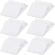 Support Feet for Pet Gate Isolation Fence Plastic Triangle Reinforcement Fitting Stable Free Standing Dog Panel for Configurable Wood Dog Gate (6 Pieces)