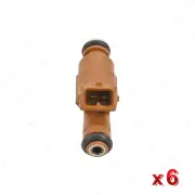 6 x Bosch Fuel Injectors for Volvo S80 184 XC90 275 2.8L 2.9L 3.0L 1998-2006