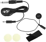 Kisangel 1 Set Acoustic Guitar Pickup Punch Installation Sound Reproduction Compact Design for Folk Guitar Musicians No Drilling Required