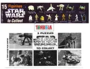 Star Wars Tombola Figures, Spaceship Kits or Jigsaws - Take Your Pick